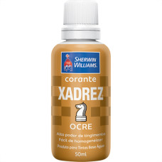 Globo Corante Xadrez Ocre     50 Ml - Kit C/12 Pc