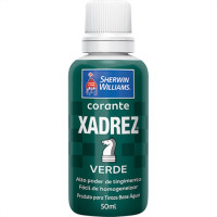 Globo Corante Xadrez Verde     50 Ml - Kit C/12 Pc