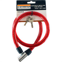 Starfer Cadeado P/Moto Art.16Mm-1,0Mt Starf