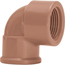 Amanco Cotovelo Soldavel Pvc Liso Liso 20Mm X 90 - Kit C/50 Pc