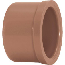 Amanco Caps Soldavel Pvc Liso Liso  50Mm - Kit C/10 Pc
