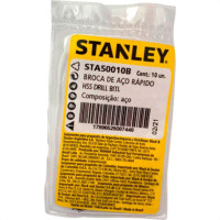 Stanley Broca Aco Rapido  2,5 Mm - Kit C/10 Pc