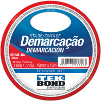 Tek Fita Demarcao Solo  48Mmx15M-Verm