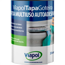 Viapol Fita Adesiva Tapa Goteira 20Cmx10Mt