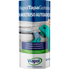 Viapol Fita Adesiva Tapa Goteira 30Cmx10Mt