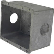 Stamplac Caixa Piso Stamp.Alum 4X4 Alta 3/4