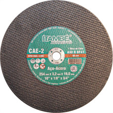 Disco Corte Ferro Itambe 10''X1/8''X3/4''- 2 Telas Cae2 - 6949