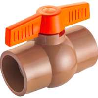 Registro Esfera Pvc Soldavel Herc 25Mm