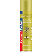 Spray Chemicolor Metalico Ouro 400Ml/235G.