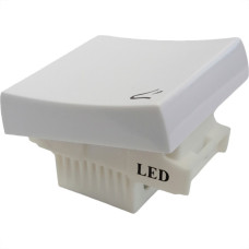 Modulo Ilumi Slim Com Led Campainha Largo Branco 81372