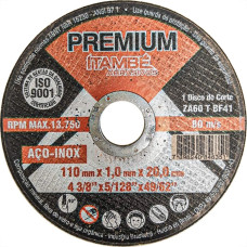 Disco Aco Inox Itambe 110Mmx1,0Mmx20Mm Premium / Makita - Kit C/25 Pecas