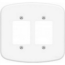 Placa Conjunto Fame Blanc 4X4 F-33 - 3 Interruptores + 3 Interruptores - 957