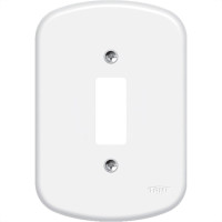 Placa Conjunto Fame Blanc 4X2 F-1 - 1 Interruptor - 784