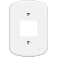 Placa Conjunto Fame Blanc 4X2 F-2 - 2 Interruptores - 785