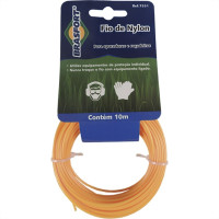 Fio De Nylon Para Aparador De Grama Brasfort 2,0Mmx10M - 7533