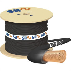 Cabo Flexivel Sil 750V. 50Mm Preto Por Metro