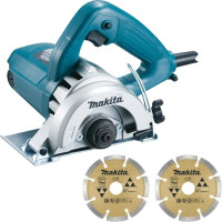 Serra Marmore Makita 1300Wx127V. + 2 Discos - 4100Nh3Zx2