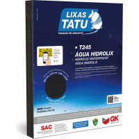 Lixa D Agua Tatu Hidrolix Gk 600 - Kit C/50 Folhas