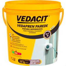 Otto Vedacit Vedapren Parede Pintura Impermeavel Branca 3,6Kg