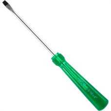 Chave Fenda Eda Cromo Vanadio Verde Com Ima 3/16'' X 4'' - 9To - Kit C/12 Pecas