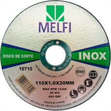 Disco Aco Inox Melfi 110Mmx1,0Mmx20Mm - 10715