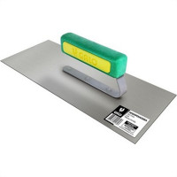 Desempenadeira Aco Inox Galo 113 Cabo Aberto 12 X29Cm Verde/Amarela