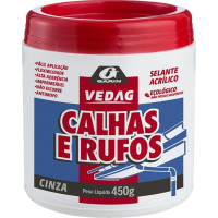 Cola Veda Calha Garin Vedag Pote 450G Cinza