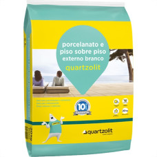 Argamassa Quartzolit Piso Sobre Piso Externo Branco Aciii 20Kg