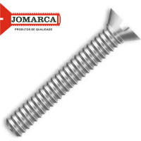 Parafuso Rosca Metrica Chata Fenda Jomarca 5 X 30Mm - Kit C/2 Centos