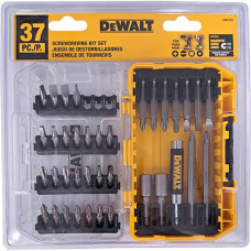 Kit Bits Para Furadeira Com 37 Pecas Dewalt Dw2163