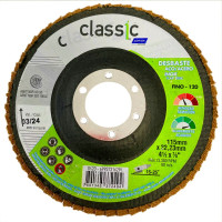 Disco Flap Norton Classic - 4.1/2'' - Grao 120 - Kit C/10 Pecas