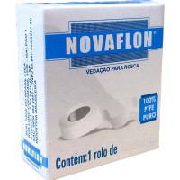 Veda Rosca Novaflon 12X25M - Kit C/60 Pecas