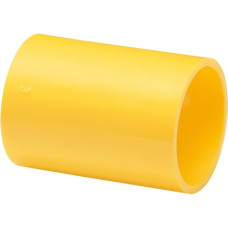 Luva Para Conduite Pvc Amanco Amarela 3/4''