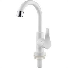 Torneira Lavatorio Abs Herc Twist Bica Alta Branca 2960 - 1/4 De Volta