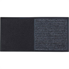 Tapete Kapazi Sanitizante Max Preto 2 Em 1 Limpa E Seca 80Cm X 40Cm