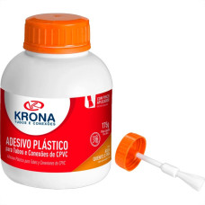 Cola Para Tubos E Conexoes Cpvc Ultraterm Krona 175Gr Com Pincel (Agua Quente)