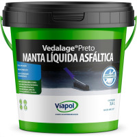 Impermeabilizante Viapol Vedalage Preto 3,6L