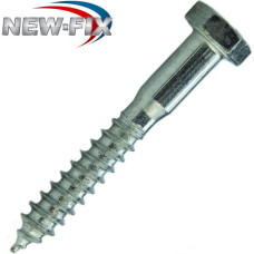 Parafuso Sextavado Rosca Soberba Newfix   1/4'' X 40Mm - Kit C/2 Centos