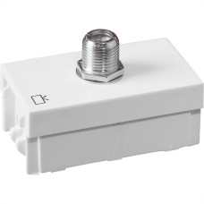 Modulo Ilumi Vivaz Tomada Conector De Antena Branco