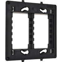 Suporte Para Placa Modular Pial Plus+ 4X4 - 6 Modulos Horizontais - 612124Nt