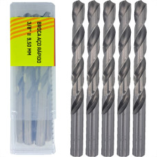 Broca Aco Rapido Thompson 9,5Mm-3/8'' - 1337 - Kit C/5 Pecas