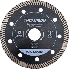 Disco Diamantado Thompson Turbo Porcelanato 110Mm X 20Mm - 1758