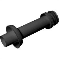 Tubo Ligacao Astra Preto 25Cm C/ Spud Cla3