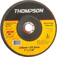 Disco Flap Thompson 7'' - Grao 100