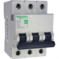 Disjuntor Schneider ''Din'' Tripolar 40A. C