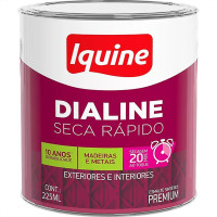 Tinta Esmalte Iquine Seca Rapido 225Ml Branco Neve