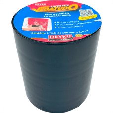 Fita Multiuso Dryko Vedatudo Preta 10Cm X 1,5M