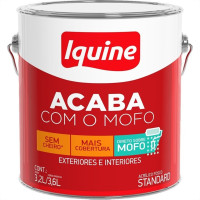 Tinta Acrilica Iquine Acaba Mofo Branco Neve 3,6L