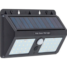 Luminaria De Led Gaya Solar Dupla Com Sensor De Presenca Zyon Ip65 - 6500K - 8W - 300Lm - 9664