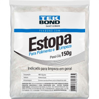 Estopa Crua Para Polimento E Limpeza Tekbond 150G